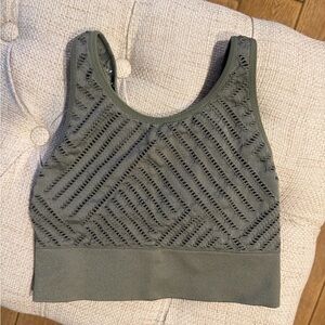 Victoria’s Secret Victoria Sport Textured Olive Women's Sports Bra